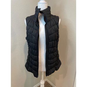 New York & Company Charcoal Puffer Vest